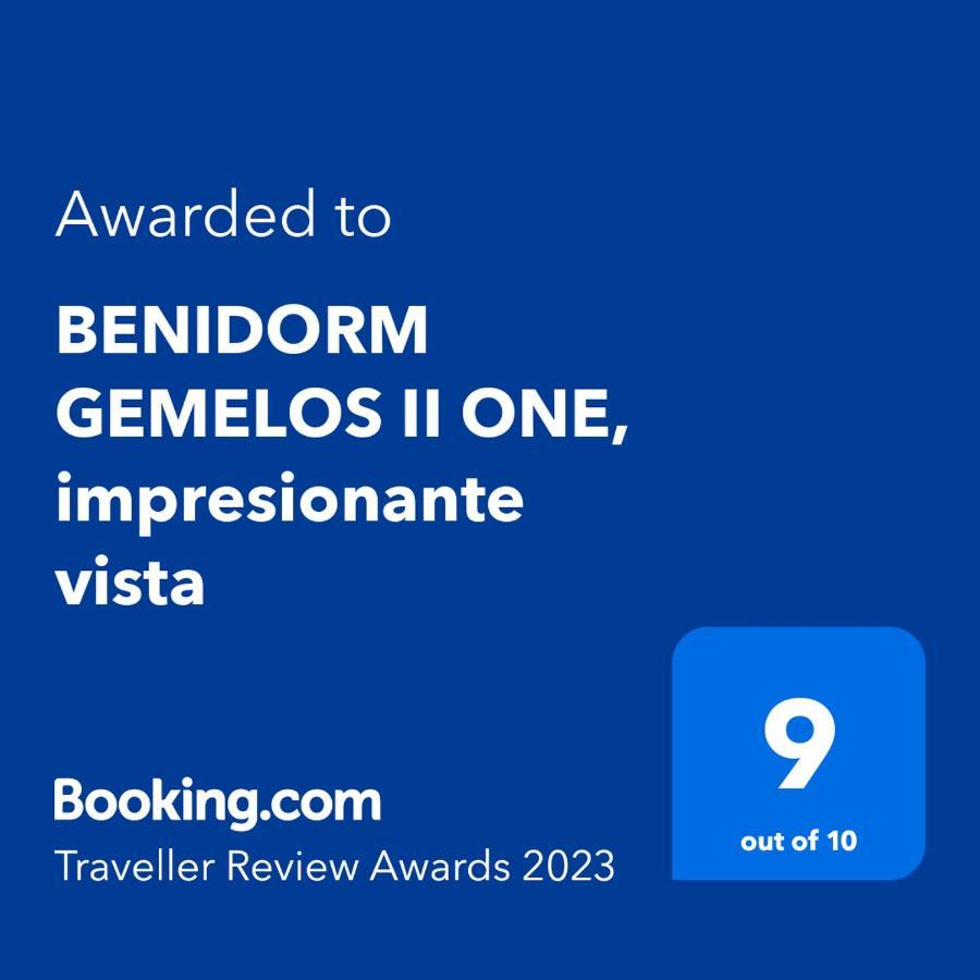Benidorm Gemelos II One, Impresionante Vista Luaran gambar